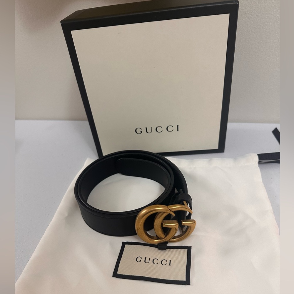 Authentic Gucci Belt size 90 cm - 36 inches - Picture 5 of 8